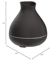 Wood-toned aromatherapy diffuser for home decor
