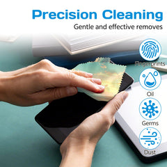 Glasses cleaning cloths with various beachy patterns