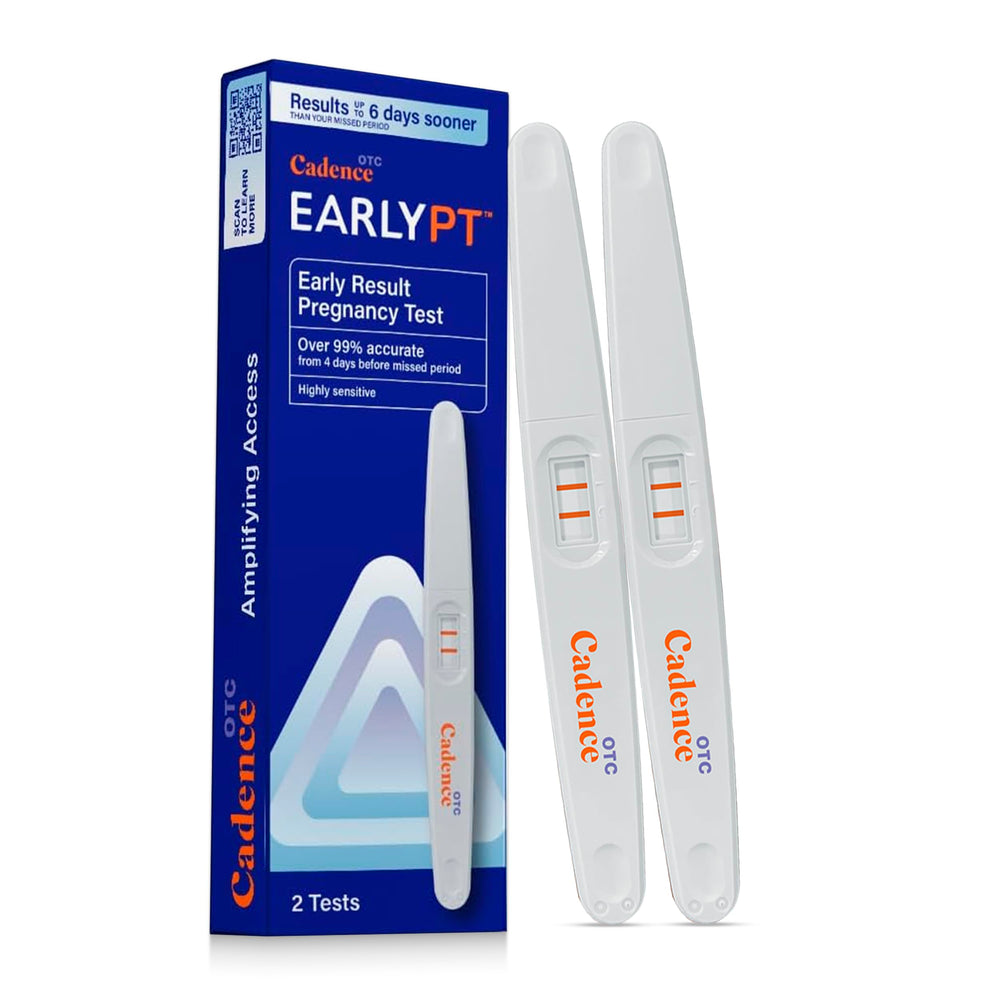 Cadence EarlyPT 2-pack pregnancy test strips - view 1