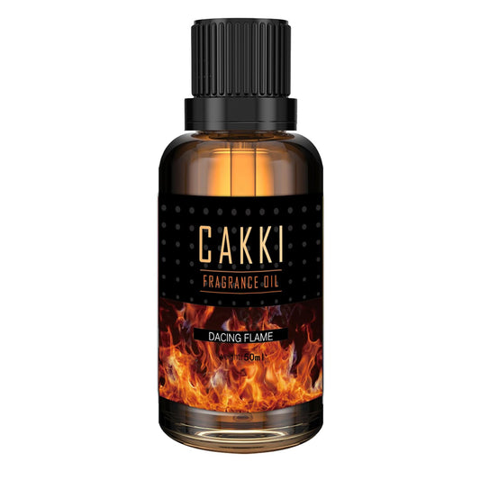 CAKKI Scent-Dancing Flame 50ml diffuser oil bottle with label