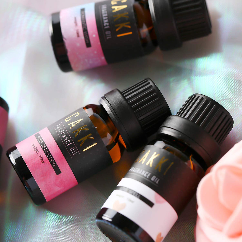 CAKKI fragrance oils gift set packaging and gift box