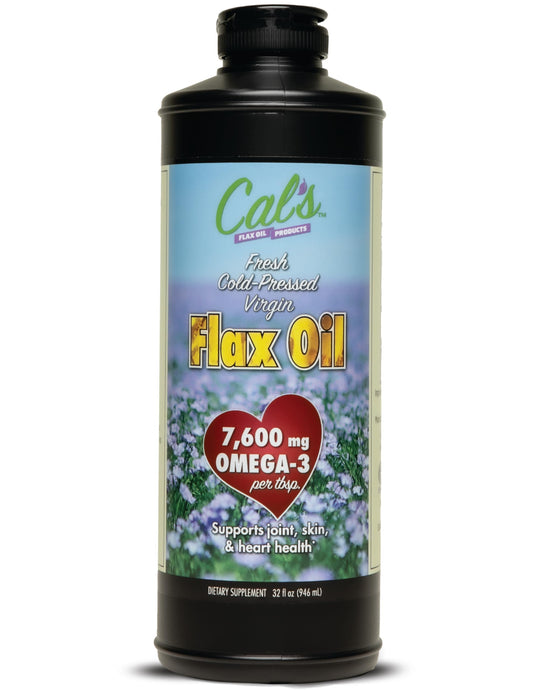 Cal's Flax Oil 16 oz bottle