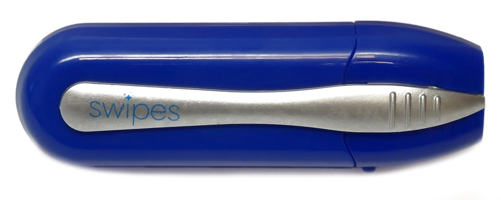 Close-up of carbon microfiber cleaning pad for eyeglasses
