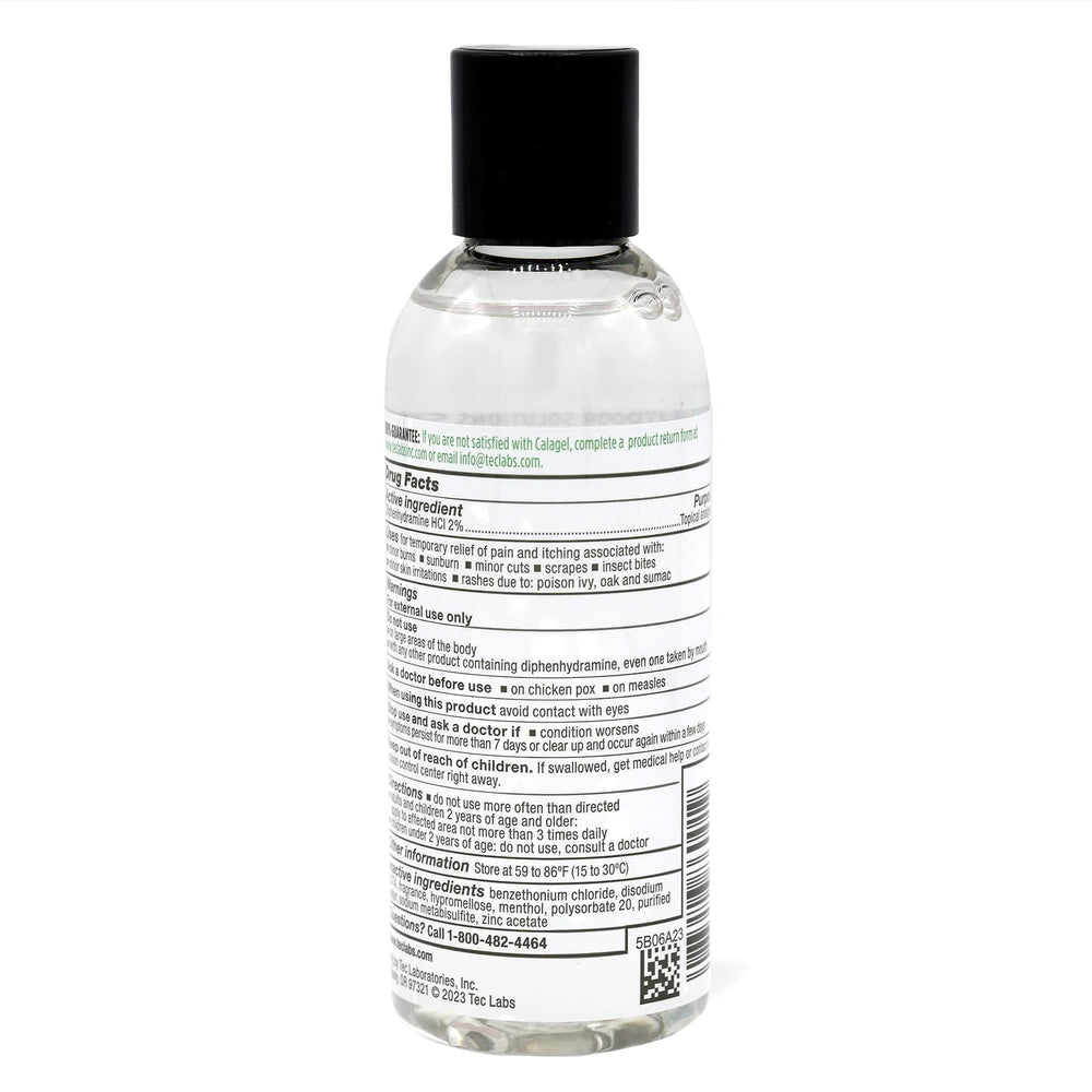 Calagel packaging on countertop for easy home use