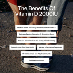 Vitamin D3 aiding calcium absorption for strong bones