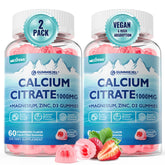 Packaging for Calcium Citrate 1000mg Gummies with Magnesium (2:1) and Vitamin D3