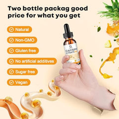 User-friendly dropper bottle for bone and tooth support