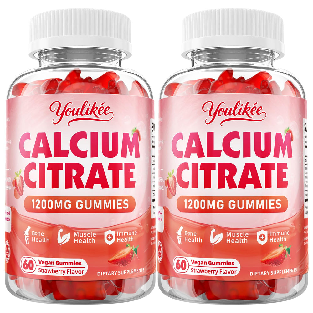 Lifestyle image of active adults taking calcium gummies for daily support