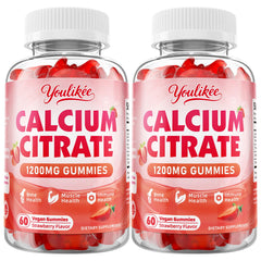 Lifestyle image of active adults taking calcium gummies for daily support