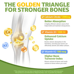 D3 and K2 enriched calcium citrate gummies label