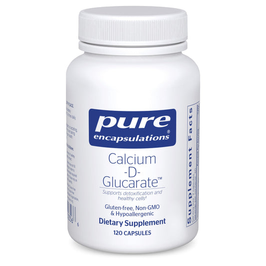 Calcium-D-Glucarate bottle label