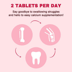 Bottle label highlights 1200 mg calcium citrate and D3