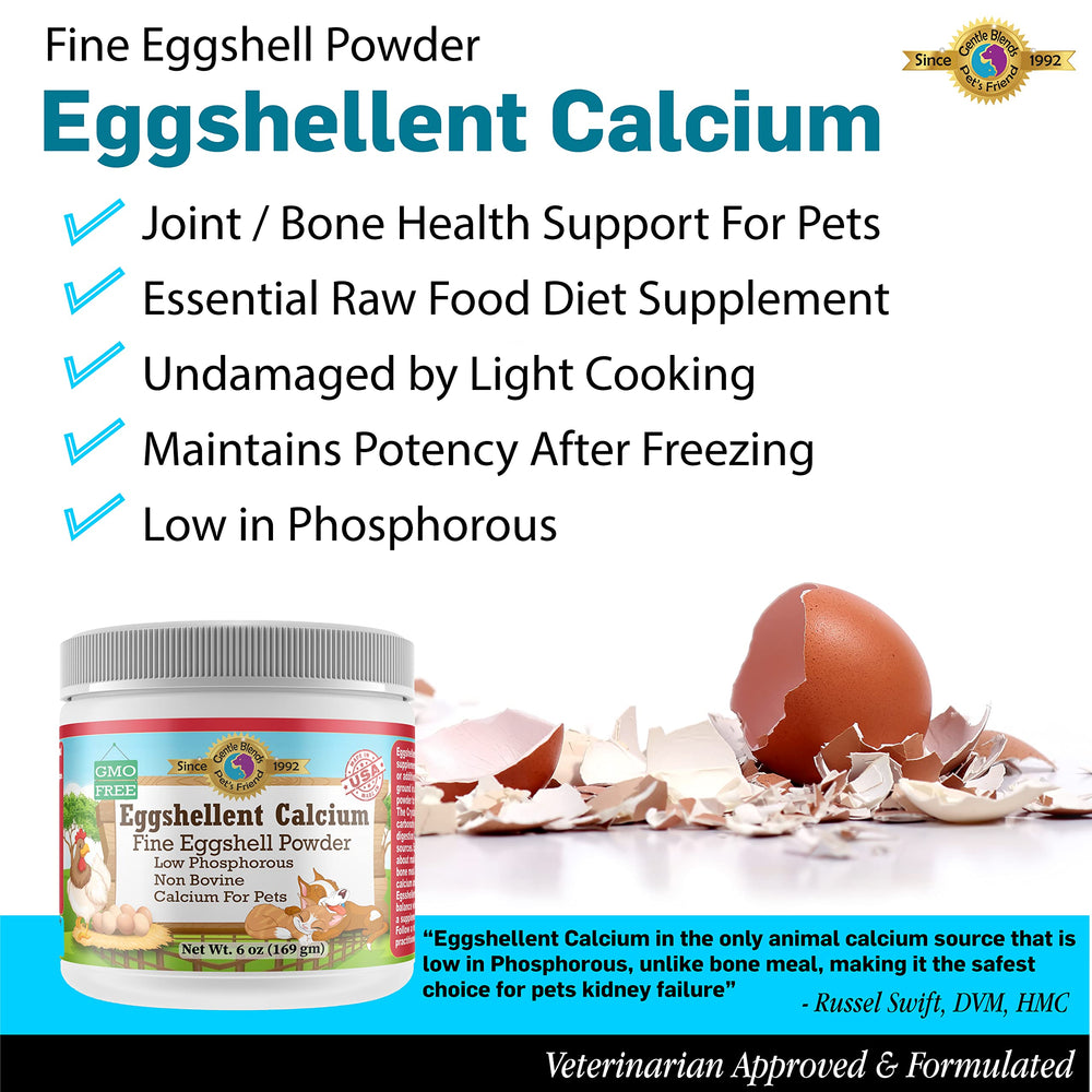 Natural eggshell calcium powder with no artificial ingredients