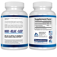 Calcium-enhanced formula for deeper, longer sleep