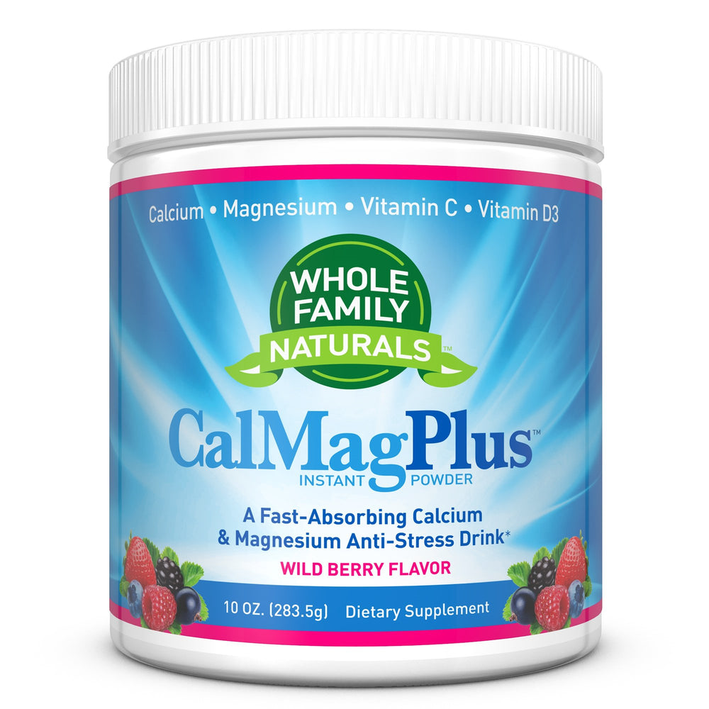CalMag Plus bottle with wild berry flavor