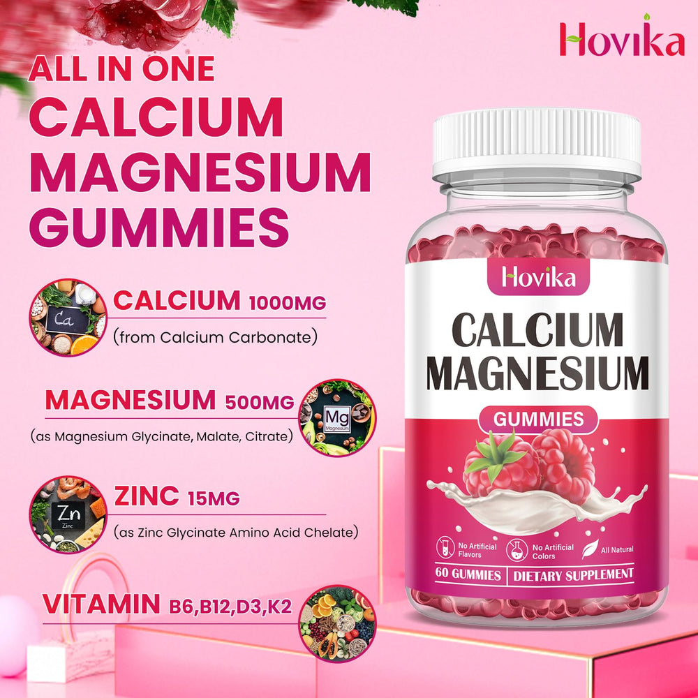 Graphic showing 2:1 calcium to magnesium absorption ratio