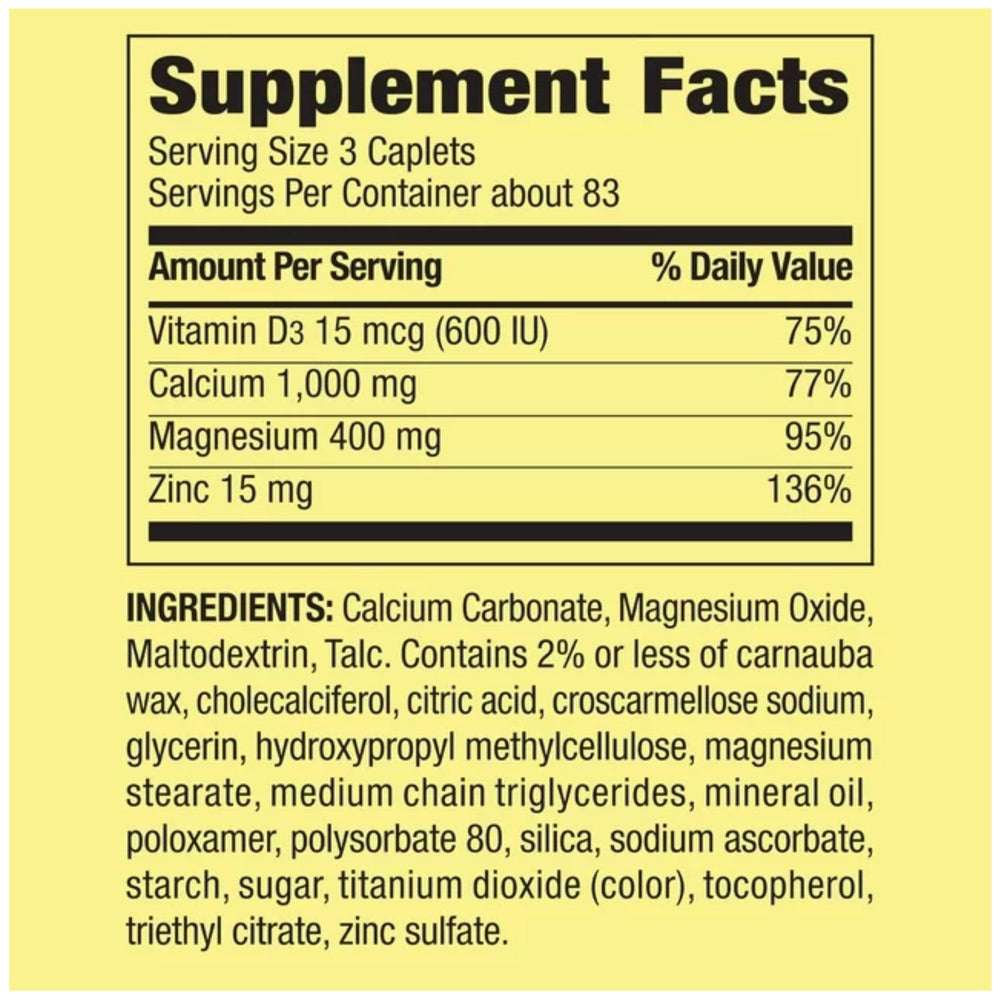 Back of bottle with directions and ingredients