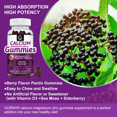 Benefits of Calcium Magnesium Zinc Gummies for bones immune sleep