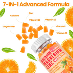 Gummies highlighting immune support ingredients and nutrients
