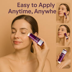 Calcium Multi Balm Stick used on neck area for daily moisture.