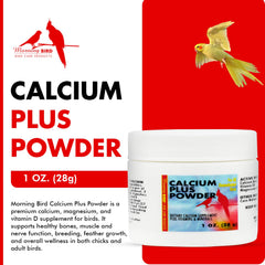Calcium supplement for birds supporting bone health