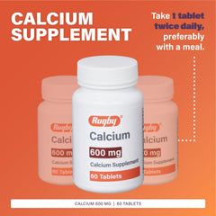 Calcium tablets 600 mg per tablet