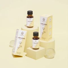 Ingredients: calendula petals infused in sunflower oil