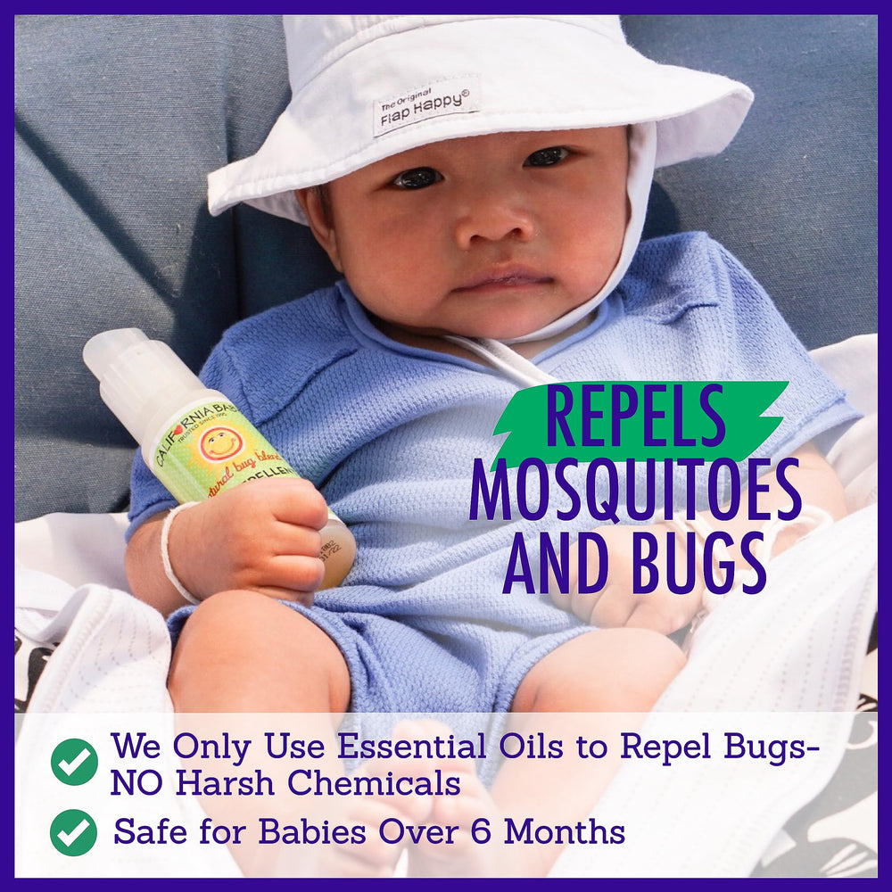 California Baby safe for babies six months and older on skin