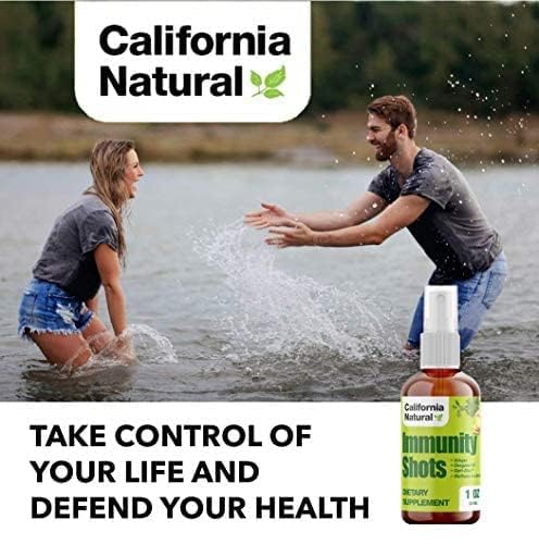 Packaging and label for California Natural Immunity Shots