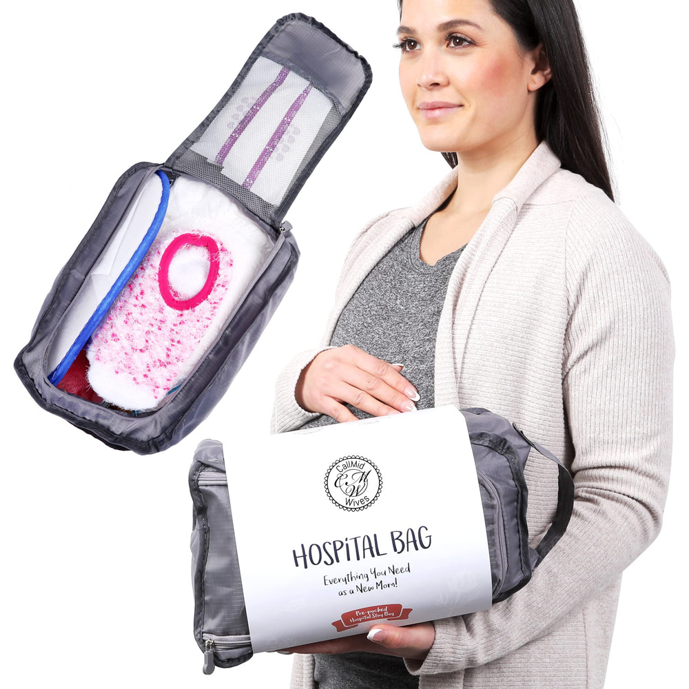 Ultra-soft nursing pads inside the hospital bag kit