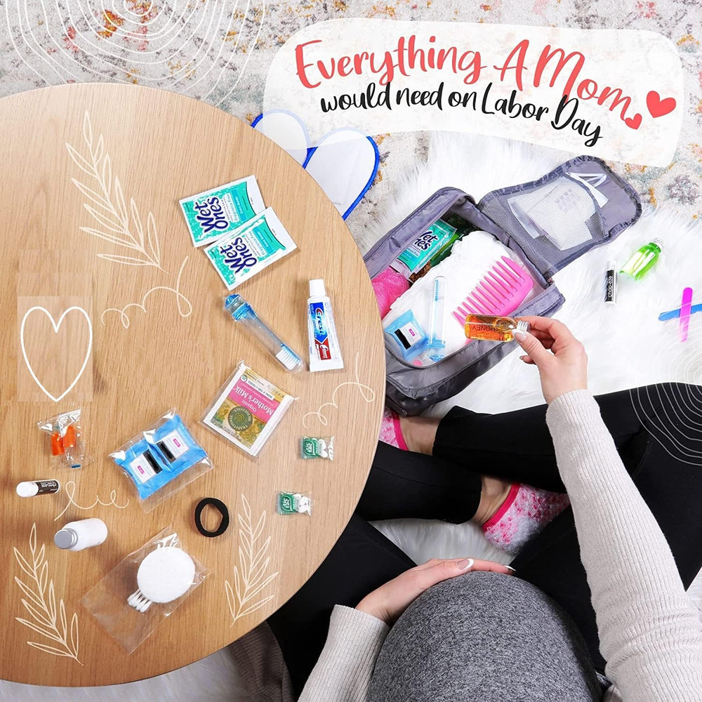 Skin-friendly disposable underwear and tissues in maternity kit