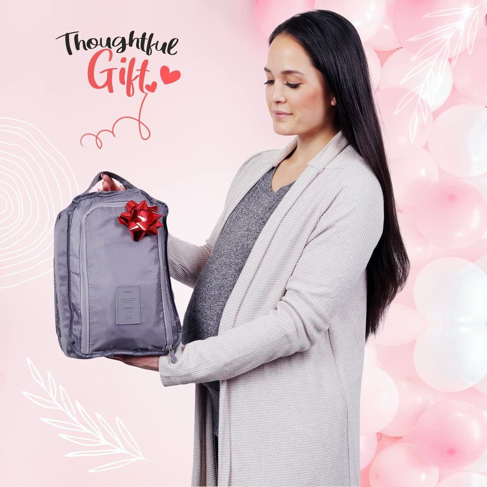 Comb, nail files, and hair accessories in the maternity kit