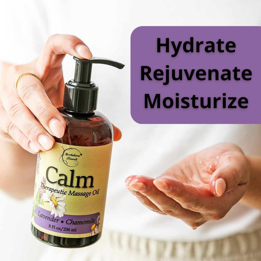 Aromatherapy scene with lavender and chamomile essential oils