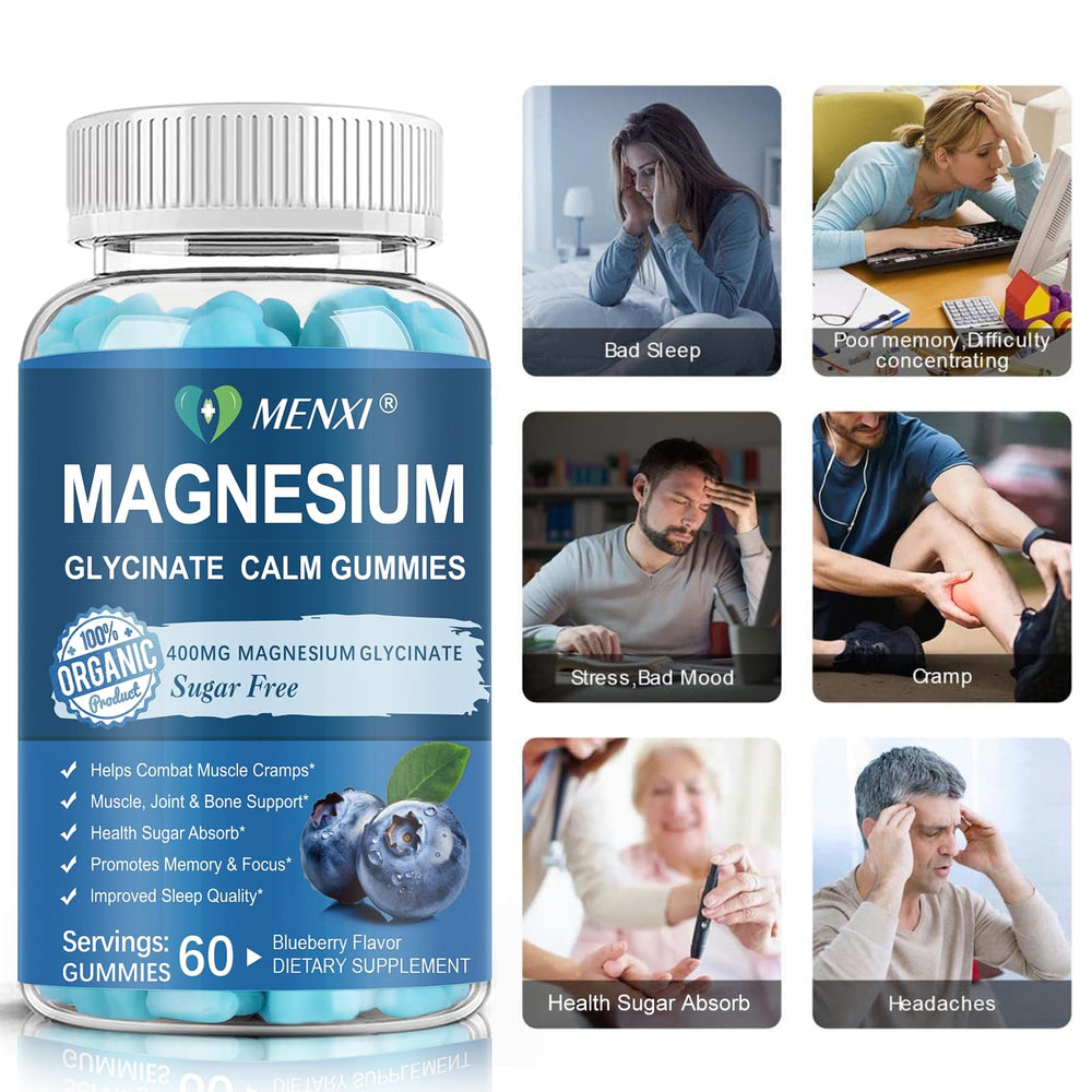 Illustration of calm mood and sleep support benefits