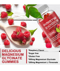 Relaxed mood and calm bottle concept for MG glycinate gummies
