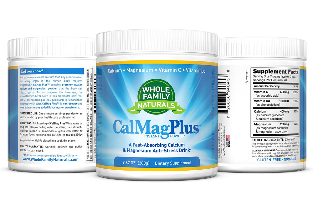 CalMag Plus product photo on kitchen counter