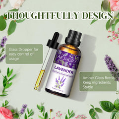 Calming lavender oil for relaxation and stress relief