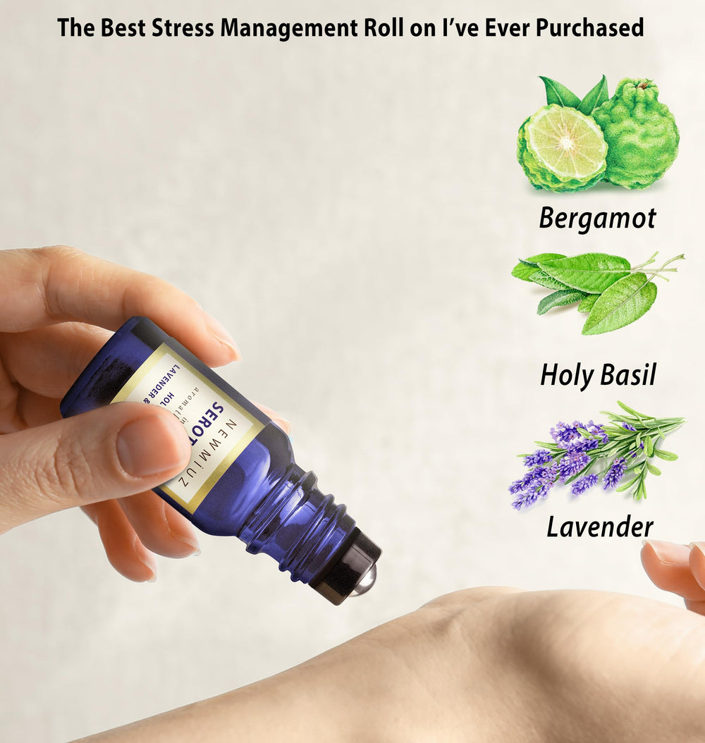 Ingredients: Lavender, Bergamot and Holy Basil essential oils
