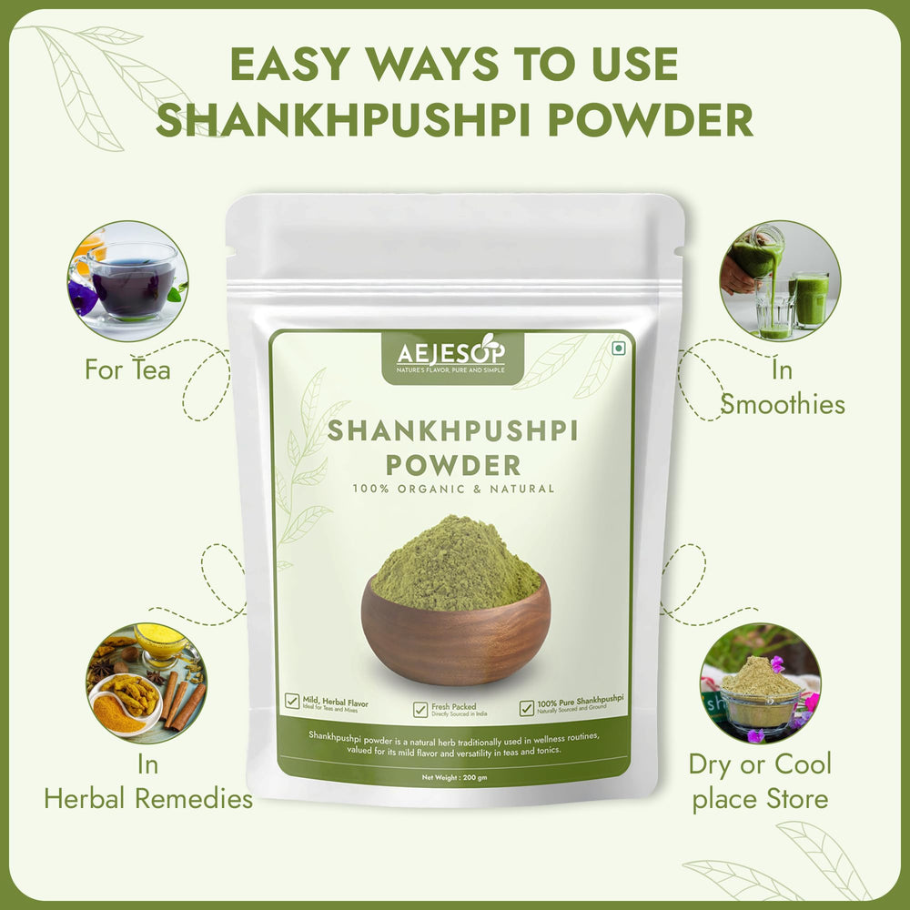 Calming Shankhpushpi tea blend