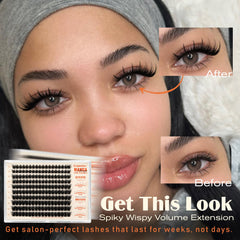 DIY lash cluster kit by Calphdiar for at-home lash extensions
