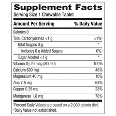 90 count bottle image for Caltrate chewables