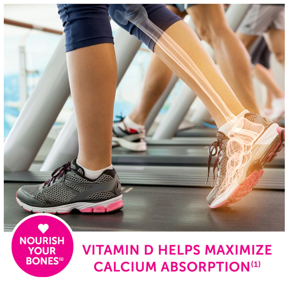 Caltrate tablets held in hand