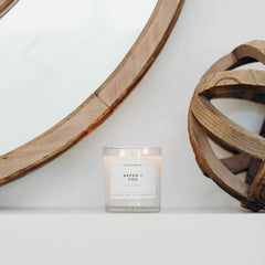 Minimal packaging and reusable glass jar