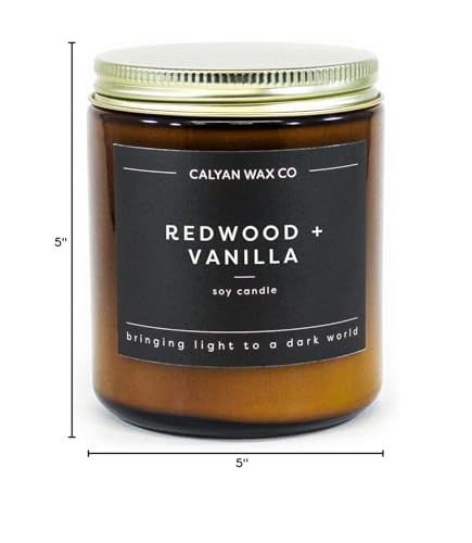 Eco-friendly, non-toxic candle ready to enhance home decor