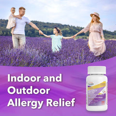 Camber Fexofenadine label comparing Allegra active ingredient.