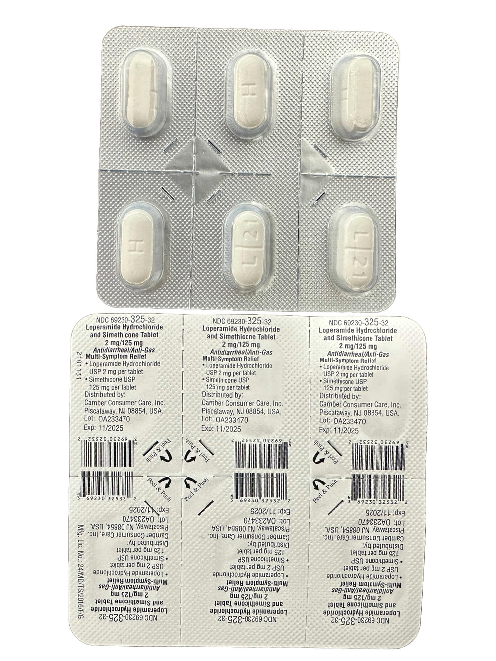 Camber Pharmaceuticals daily-use scene with tablets ready for symptom relief.