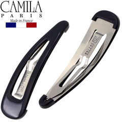 Camila Paris AD902 barrette made in France ensures quality craftsmanship.