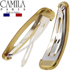 Pack shot of Camila CP3092 two-pack yellow clips.