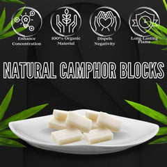 Pure camphor tablets for puja and aromatherapy