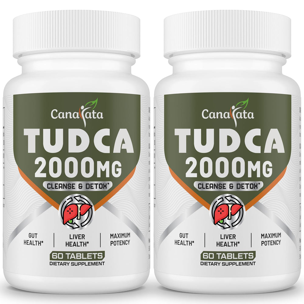 Canarata TUDCA tablets 2000mg, strong bile salts support for liver health